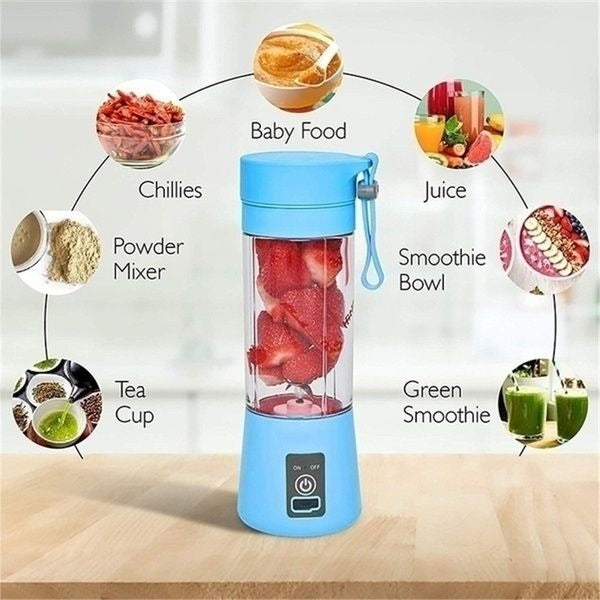 Portable Blender - Rechargeable Personal Smoothie Maker Electric